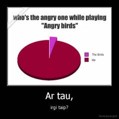 Ar tau, - irgi taip?