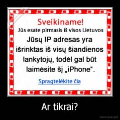 Ar tikrai? - 