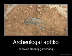 Archeologai aptiko - senovės žmonių gamepadą