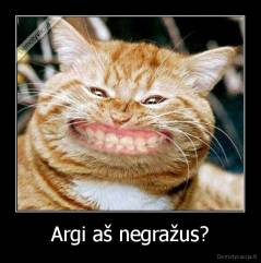 Argi aš negražus? - 