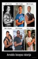 Arnoldo bicepso istorija - 