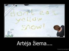 Artėja žiema.... - 