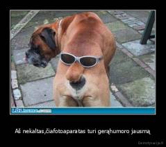 Aš nekaltas,čiafotoaparatas turi gerąhumoro jausmą - 