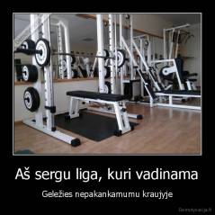 Aš sergu liga, kuri vadinama - Geležies nepakankamumu kraujyje