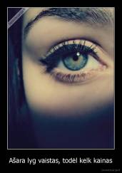 Ašara lyg vaistas, todėl kelk kainas - 