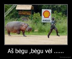 Aš bėgu ,bėgu vėl ...... - 