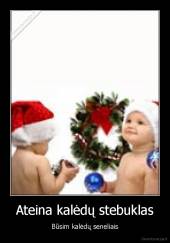 Ateina kalėdų stebuklas - Būsim kalėdų seneliais