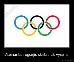 Ateinantis rugsėjis skirtas tik vyrams - 