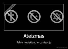 Ateizmas - Pelno nesiekianti organizacija