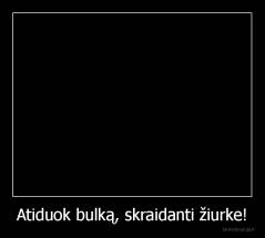 Atiduok bulką, skraidanti žiurke! - 