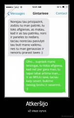 Atkeršijo - už visus vyrus