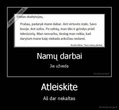 Atleiskite - Aš dar nekaltas