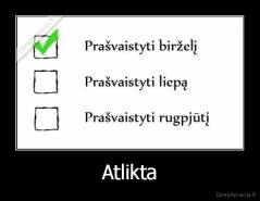 Atlikta - 