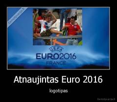 Atnaujintas Euro 2016 - logotipas
