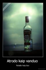 Atrodo kaip vanduo  - Nutašo kaip šuo 