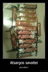 Atsargos savaitei - paruoštos !