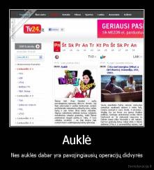 Auklė - Nes auklės dabar yra pavojingiausių operacijų didvyrės
