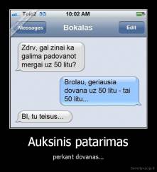 Auksinis patarimas - perkant dovanas...