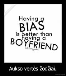 Aukso vertės žodžiai. - 