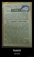 Auszra - Laikrasztis