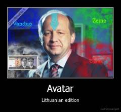 Avatar - Lithuanian edition