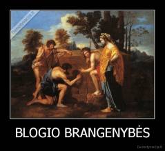 BLOGIO BRANGENYBĖS - 