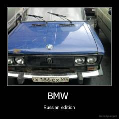 BMW  - Russian edition