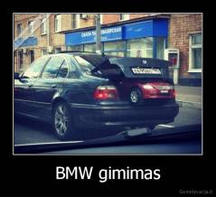 BMW gimimas - 