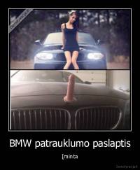 BMW patrauklumo paslaptis - Įminta