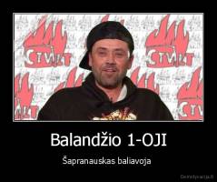 Balandžio 1-OJI - Šapranauskas baliavoja 