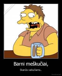 Barni meškučiai, - Skanūs vaikučiams..