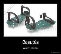 Basutės - winter edition