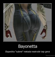 Bayonetta - Išspardita ''subinė'' niekada neatrodė taip gerai