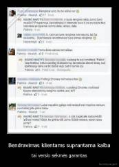 Bendravimas klientams suprantama kalba - tai verslo sėkmės garantas