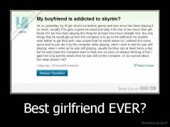 Best girlfriend EVER? - 
