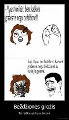 Beždžionės grožis - Tai reiškia ginčą su žmona