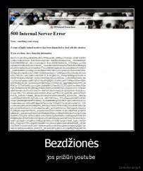 Bezdžionės - jos prižiūri youtube