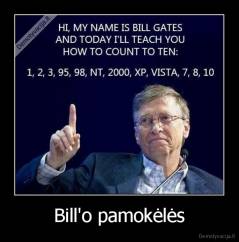 Bill'o pamokėlės - 