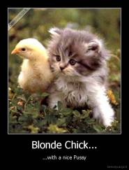 Blonde Chick... - ...with a nice Pussy