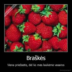 Braškės - Viena priežastis, dėl ko mes laukėme vasaros