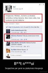 B**t n***ui - Singapūras per gerai su įstatymais draugauja