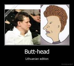 Butt-head - Lithuanian edition