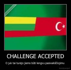 CHALLENGE ACCEPTED - O juk tai turėjo jiems būti lengvu pasivaikščiojimu 