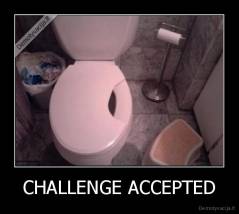 CHALLENGE ACCEPTED - 