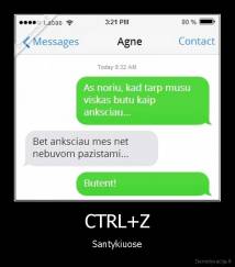 CTRL+Z - Santykiuose