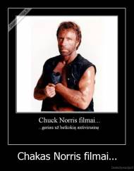 Chakas Norris filmai... - 