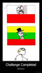 Challenge Completed - We Did It