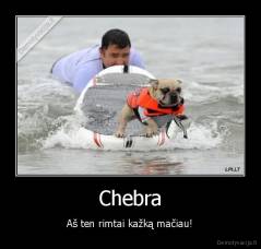 Chebra - Aš ten rimtai kažką mačiau!