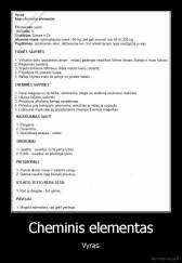 Cheminis elementas - Vyras