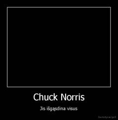 Chuck Norris - Jis išgąsdina visus